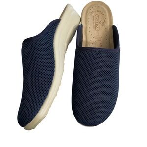 Fly Flot Women's Slip On Clogs 41 (10) Italy Mesh Upper Anti Shock Soles